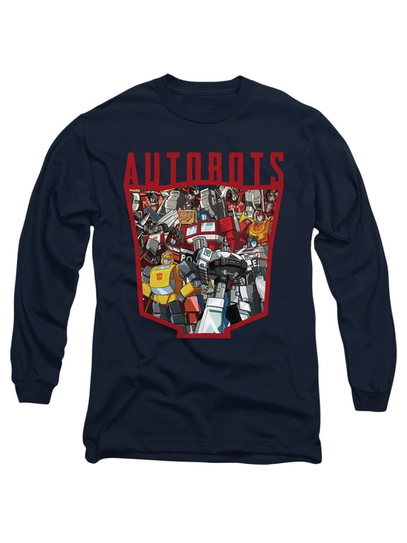 - Autobot Collage - Long Sleeve Shirt - Large
