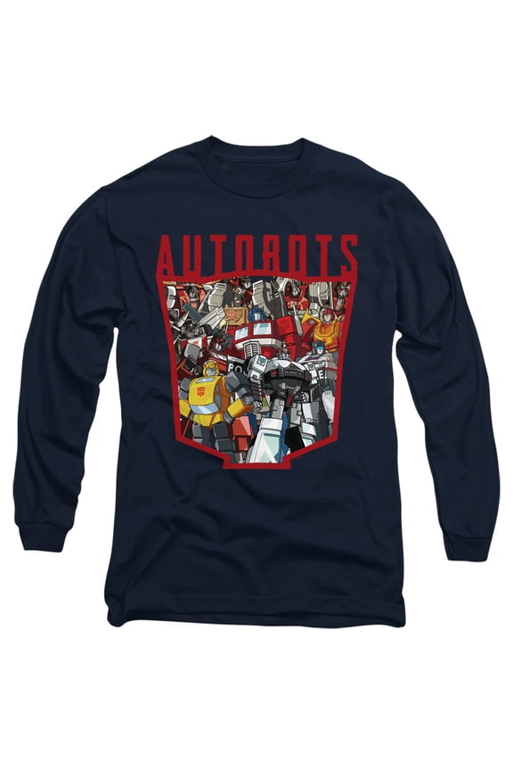 - Autobot Collage - Long Sleeve Shirt - X-Large