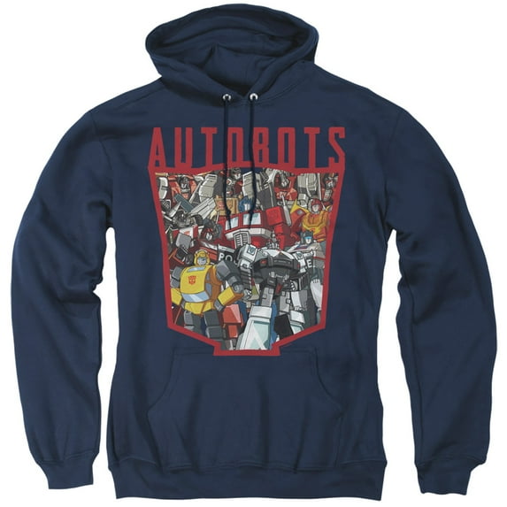 Transformers - Autobot Collage - Pull-Over Hoodie - X-Large