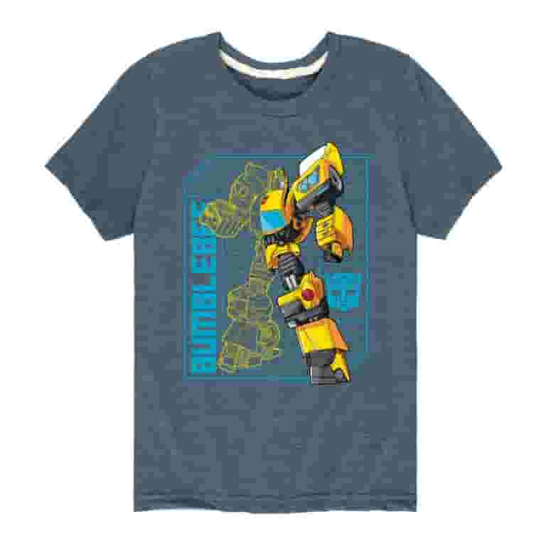 【ADLV】 3D CARTOON LOGO SHORT SLEEVE T-SHIRT / 追跡付 Transformers - Autobot Logo - Kids Toddler And Youth Short
