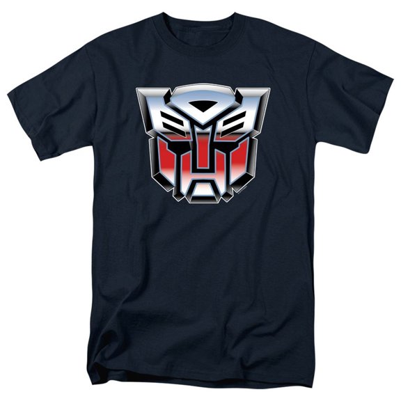 Transformers 865672-3xlarge Autobot Logo Mens T-Shirt - Navy Blue - 3XL