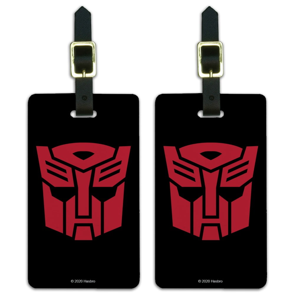 Transformers Autobot Symbol Luggage ID Tags Set of 2 - Walmart.com