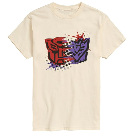 Transformers - Autobot Vs Decepticon - Adult Short Sleeve Tee