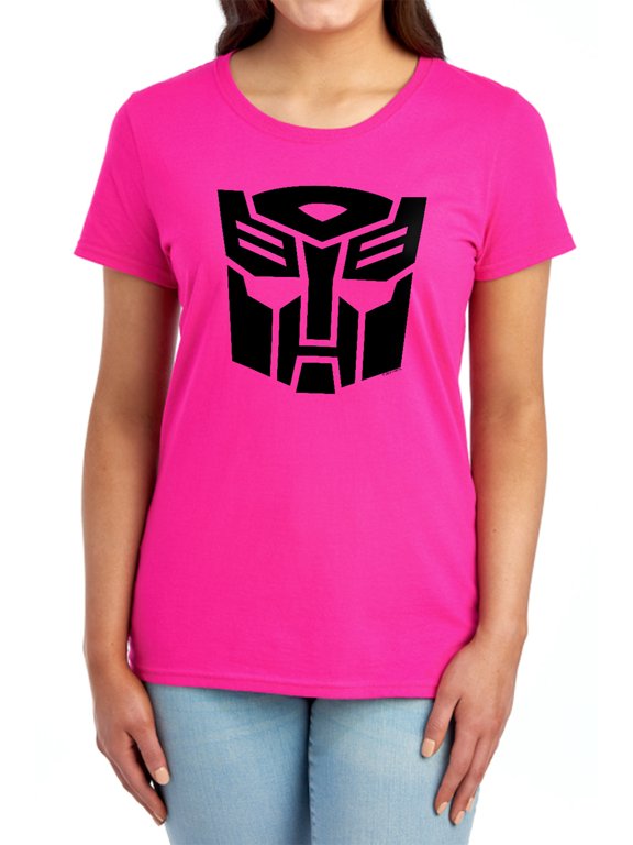 Autobot Women's T Shirt, Hot Pink, X-Large