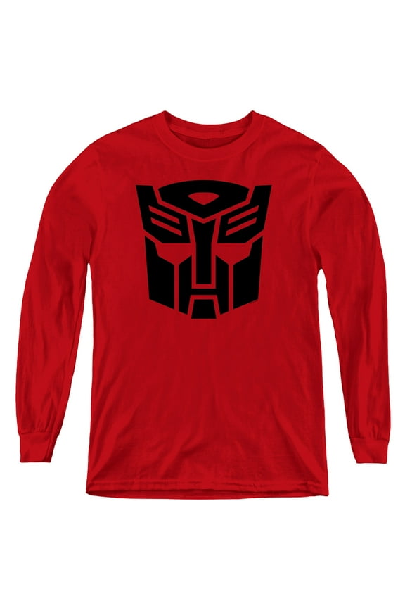 - Autobot - Youth Long Sleeve Shirt - Medium