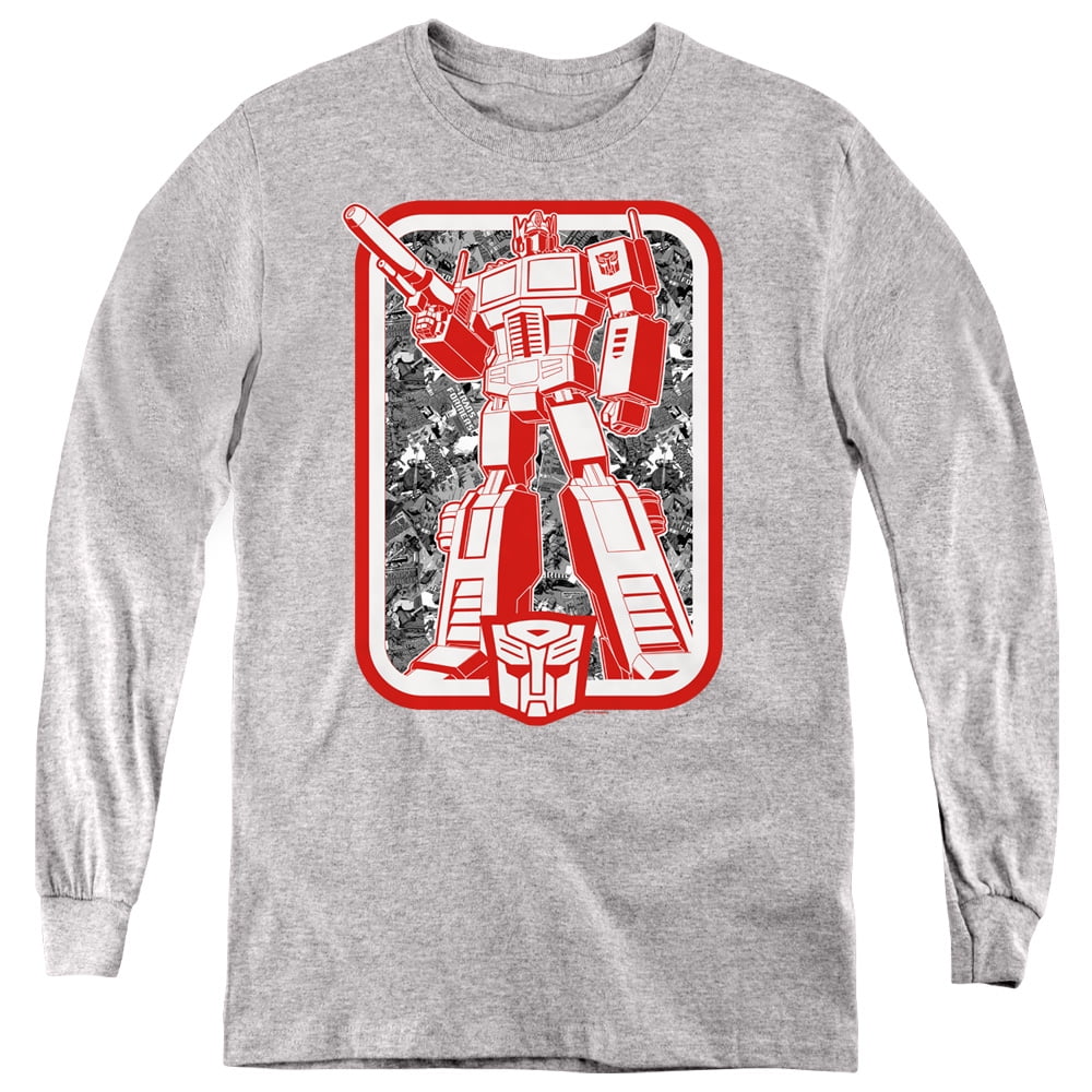 Transformers - Autobot - Youth Long Sleeve Shirt - Small