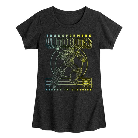 Transformers - Autobots - Girls Fitted Short Sleeve T-Shirt