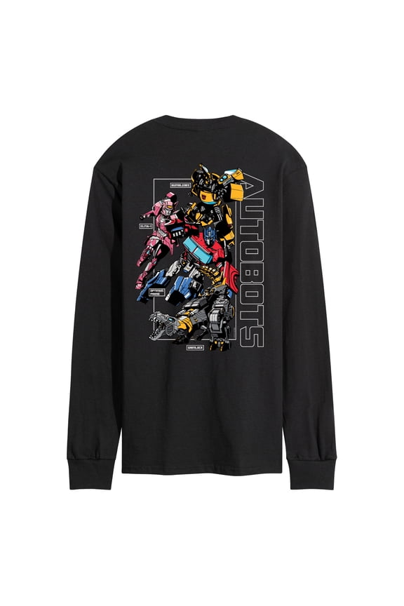 - Autobots - Men's Long Sleeve Graphic T-Shirt