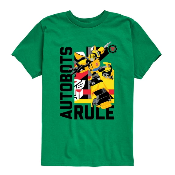 Transformers - Autobots Rule - Kids Toddler And Youth Short Sleeve T - Shirt