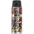 thumbnail image 1 of Transformers Autobots V Decepticons THERMOS STAINLESS KING Stainless Steel Drink Bottle, Vacuum insulated & Double Wall, 24oz, 1 of 6