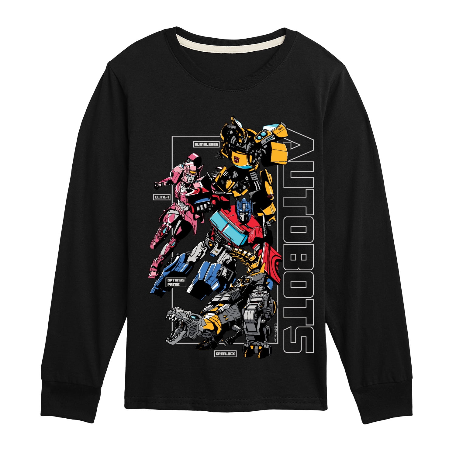 Transformers - Autobots - Youth Boys Long Sleeve Graphic T-Shirt
