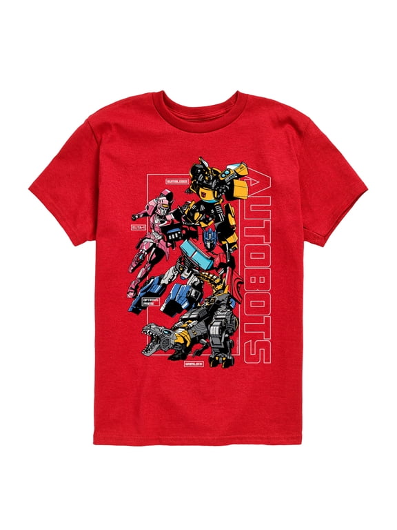 - Autobots Boys' Short Sleeve Graphic T-Shirt