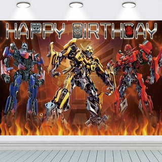 Amazon.com : Treasures Gifted Transformers Backdrop 4.25ft