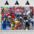 thumbnail image 1 of Transformers Backdrop - Transformers Party Supplies-7x5ft, 1 of 5
