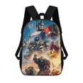 thumbnail image 1 of Transformers Backpack, 17-Inch Laptop Backpack, High Capacity Backpack For College Travel, Lightweight Daybackpack, 1 of 9