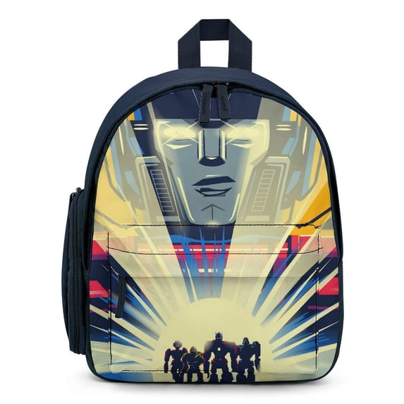 Transformers Backpack, Casual Bookbag, Lightweight Durable Daypack, 12.6x9.4x5.9 Inch