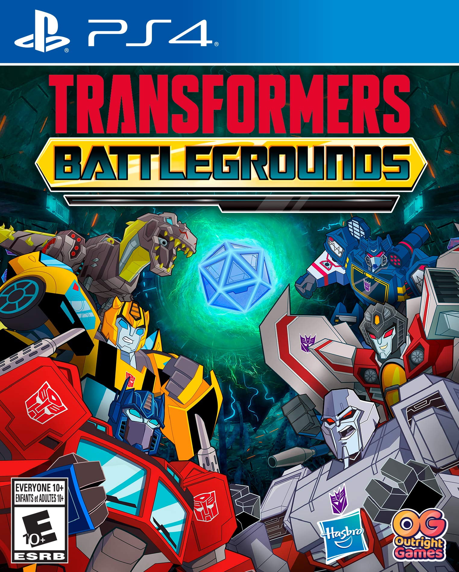 UI ENTERTAINMENT Transformers: Battlegrounds, Outright Games, PlayStation 4, 819338020983