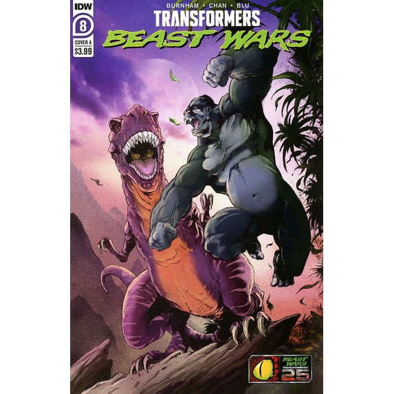 Transformers: Beast Wars #8A VF ; IDW Comic Book