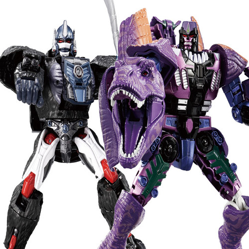 Transformers Beast Wars BWVS01 Optimus Primal vs. Megatron (Premium