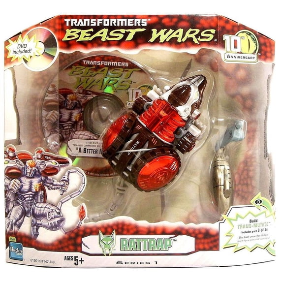 Transformers Beast Wars Figure, RatTrap