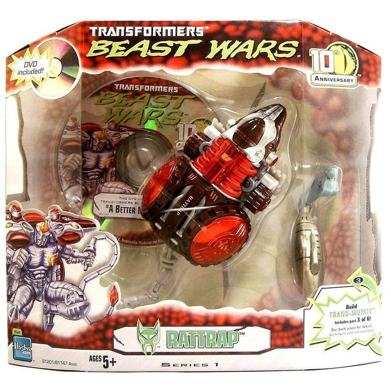 Transformers Beast Wars Figure, RatTrap - Walmart.com