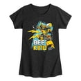 thumbnail image 1 of Transformers - Bee Kind Bb - Girls Fitted Short Sleeve T-Shirt, 1 of 4