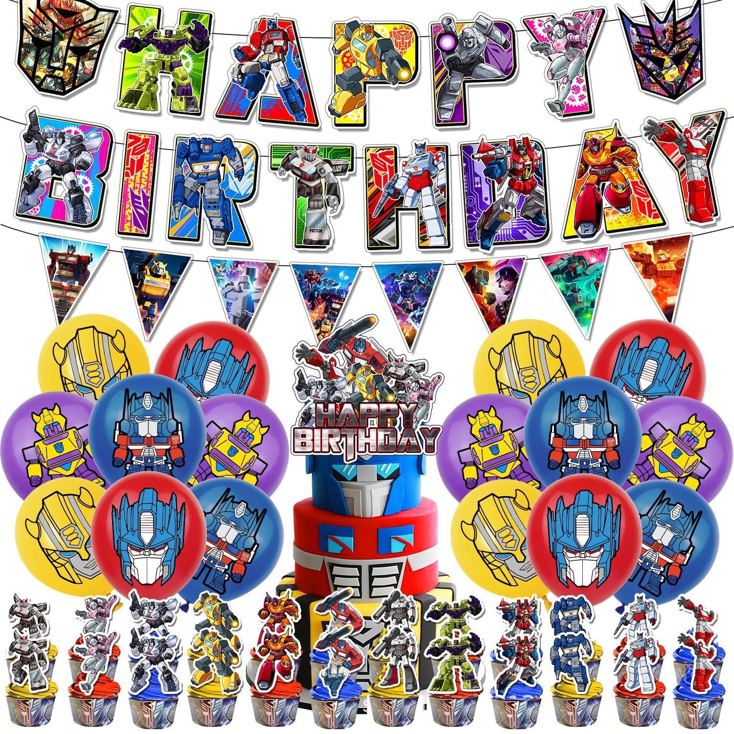 Transformers party supplies discount