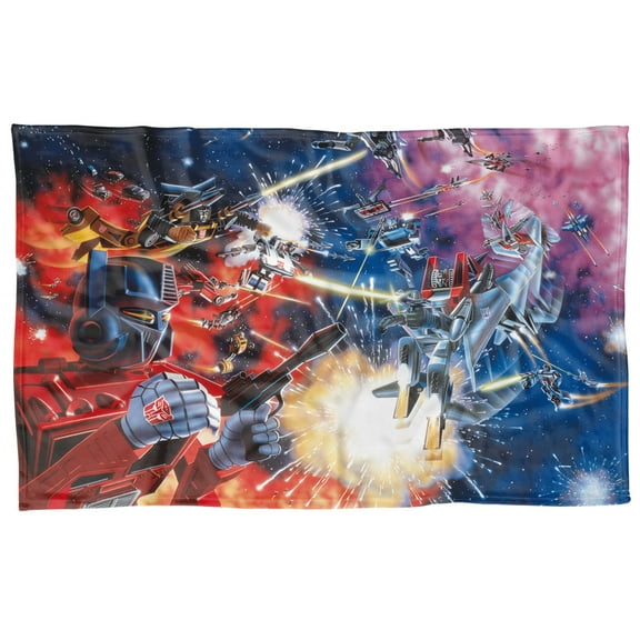 Transformers Blanket, 36'x58' Autobot Box Art Fleece Blanket