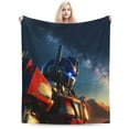 thumbnail image 1 of Transformers Blanket, Super Soft Throw Blanket, Cozy Flannel Blankets For Boys Girls, Warm Blankets For Couch Sofa Bed, 80"X60", 1 of 9