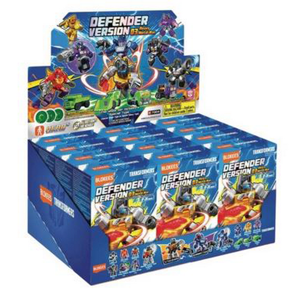 Blokees Transformers Defender Version 03 Heavy Metal War PDQ of 12