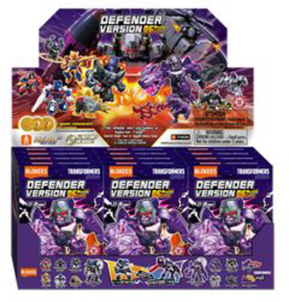Transformers Blokees Defender Version Wave 6: Brutal Fang Case of 12 Model Kits