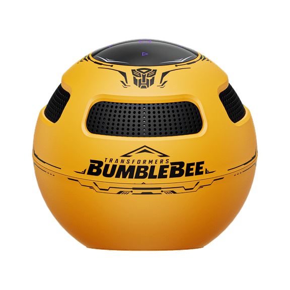 Transformers Bluetooth Speaker, Licensed Desktop Orb Ball Speaker with Lights, 360° Surround Sound, TWS Stereo Pairing, 5W Driver, Hands-Free Calls, TF Card Playback, Portable Wireless