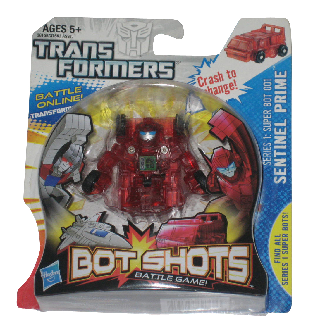 Transformers Bot Shots Battle Game Sentinel Prime