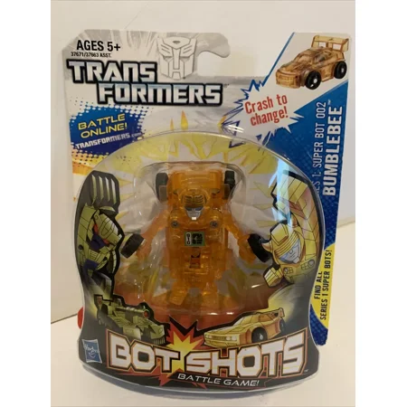 Transformers Bot Shots Bumblebee Battle Game Figure