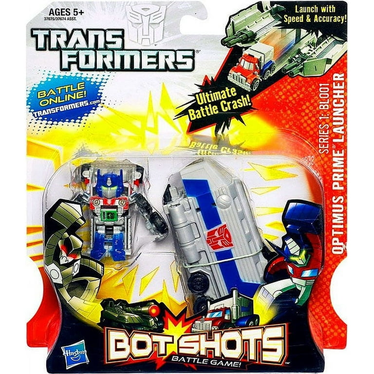Transformers bot shots optimus prime deals