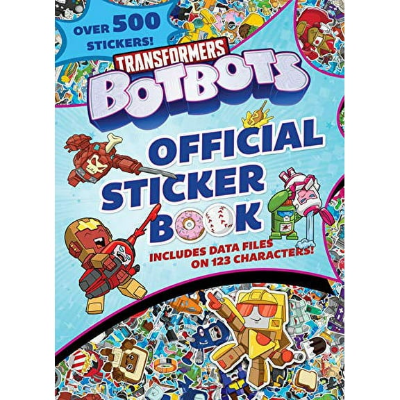 Pre-Owned Transformers Botbots Official Sticker Book (Transformers Botbots) (Paperback) 0593125576 9780593125571