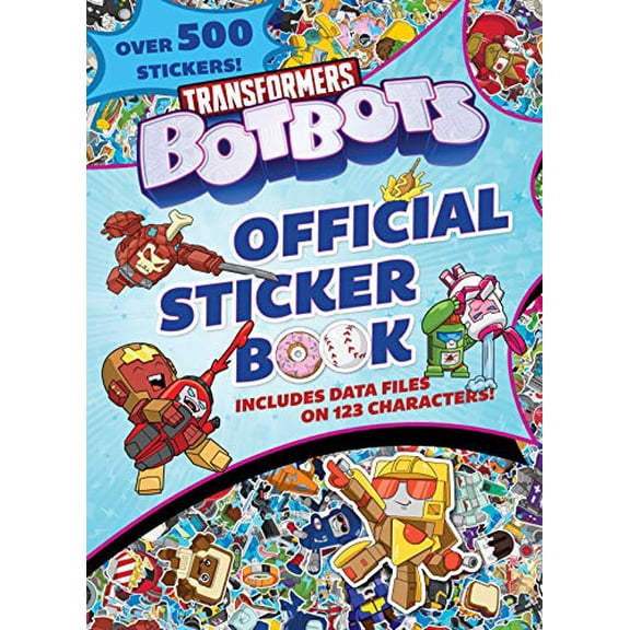 Pre-Owned Transformers Botbots Official Sticker Book (Transformers Botbots) (Paperback) 0593125576 9780593125571