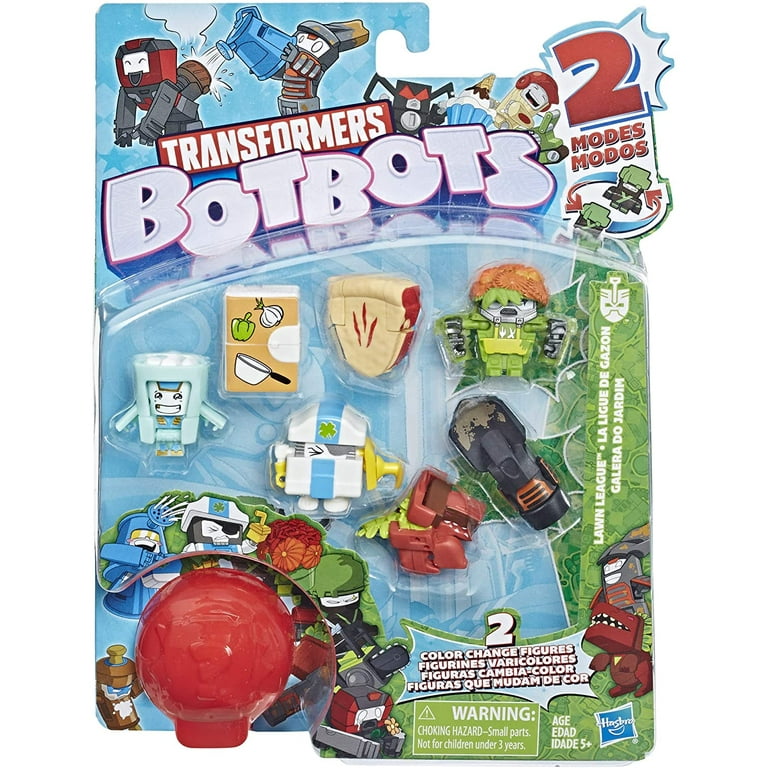 Transformers Botbots Lawn League - Complete Set of 8 Transformers Botbots Lawn League - Complete Set of 8
