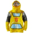 thumbnail image 1 of Transformers Boys' Bumblebee Character Zip up Hoodie - Sizes 4-18, 1 of 2
