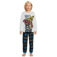 thumbnail image 1 of Transformers Boys’ Long Sleeve and Jogger Pant Pajama Set, 2-Piece Set, Sizes 4-12, 1 of 5