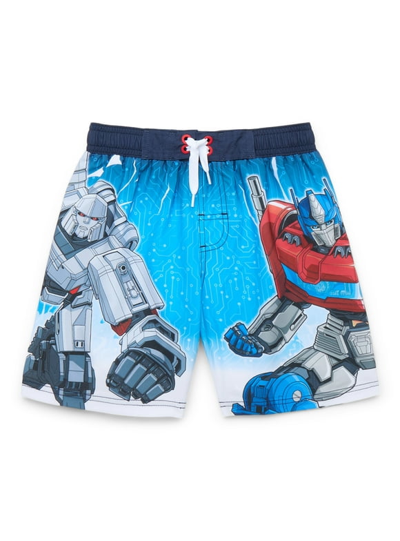 Boys Swim Trunks, Sizes 4-12