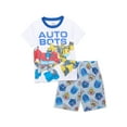 thumbnail image 1 of Transformers Boys' Tee and Shorts Pajama Set, 2-Piece, Sizes 4-12, 1 of 3