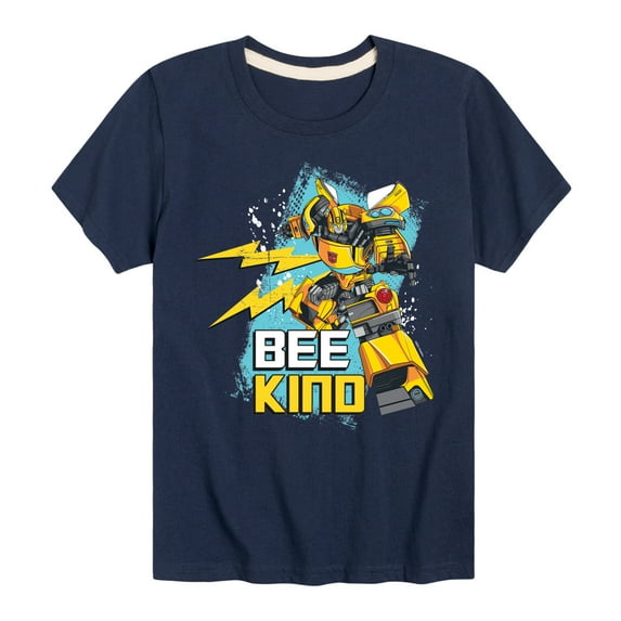 Transformers - Bumble Bee Be Kind - Kids Toddler And Youth Short Sleeve T - Shirt