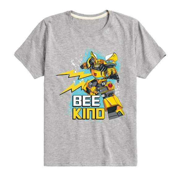 Transformers - Bumble Bee Be Kind - Kids Toddler And Youth Short Sleeve T - Shirt