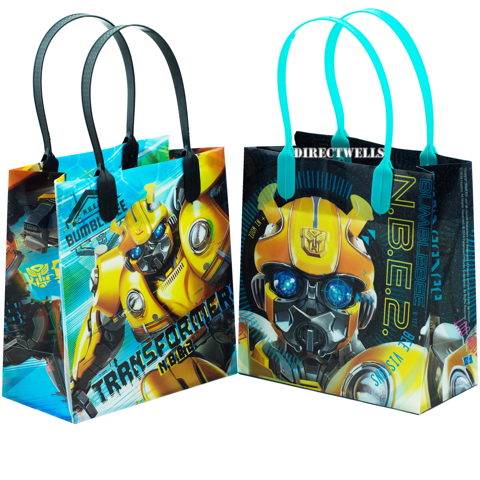 Transformers BumbleBee 12 Party Favor Reusable Goodie Small Gift Bags 6
