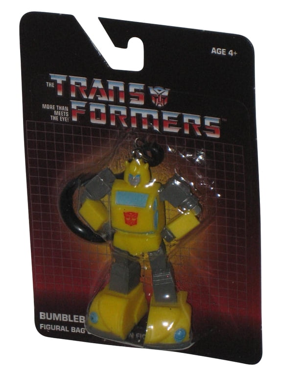 Transformers Bumblebee (2021) Monogram Figural Bag Clip 3-Inch Figure Keychain