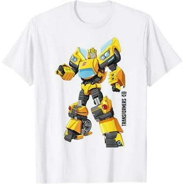 Transformers Bumblebee Autobots Epic Pose Logo TShirt