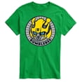 thumbnail image 1 of Transformers - Bumblebee Badge - Adult Short Sleeve T-Shirt, 1 of 5