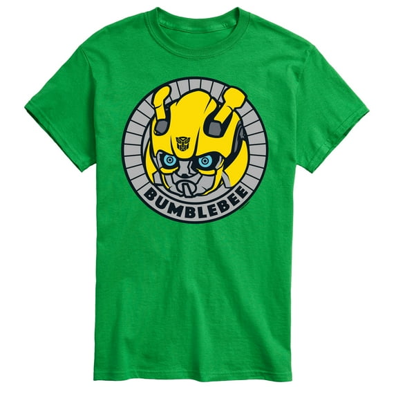 Transformers - Bumblebee Badge - Adult Short Sleeve T-Shirt