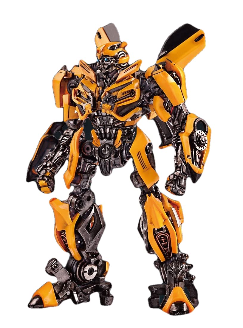 Transformers Bumblebee Camaro Figure Model Kit – Easy to Assemble 3D Articulated Action Pre Painted Collectible Series Toys Hobby - image 1 of 7
